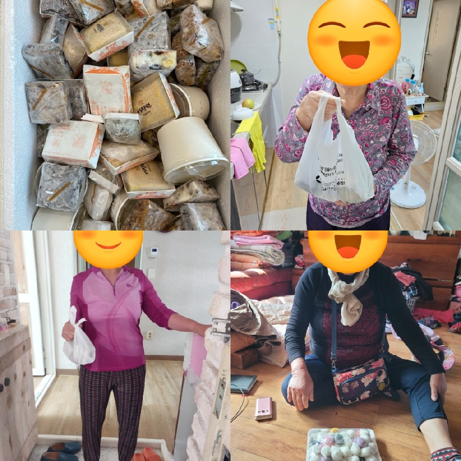[노인맞춤돌봄서비스] 식료품지원 어진떡