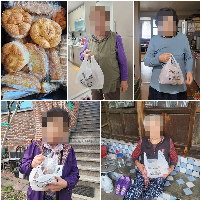 [노인맞춤돌봄서비스] 식료품지원 - (주)마들렌