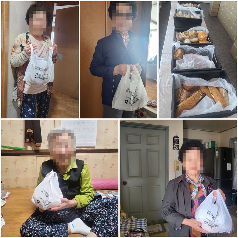 [노인맞춤돌봄서비스] 식료품지원 - (주)마들렌